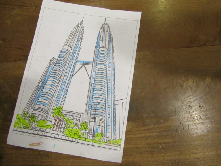 Short Post. Petronas Towers Fan Art